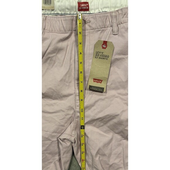 Levis XX Chino EZ Shorts Men's Size L Pink Stretch Waist NWT - Picture 4 of 7